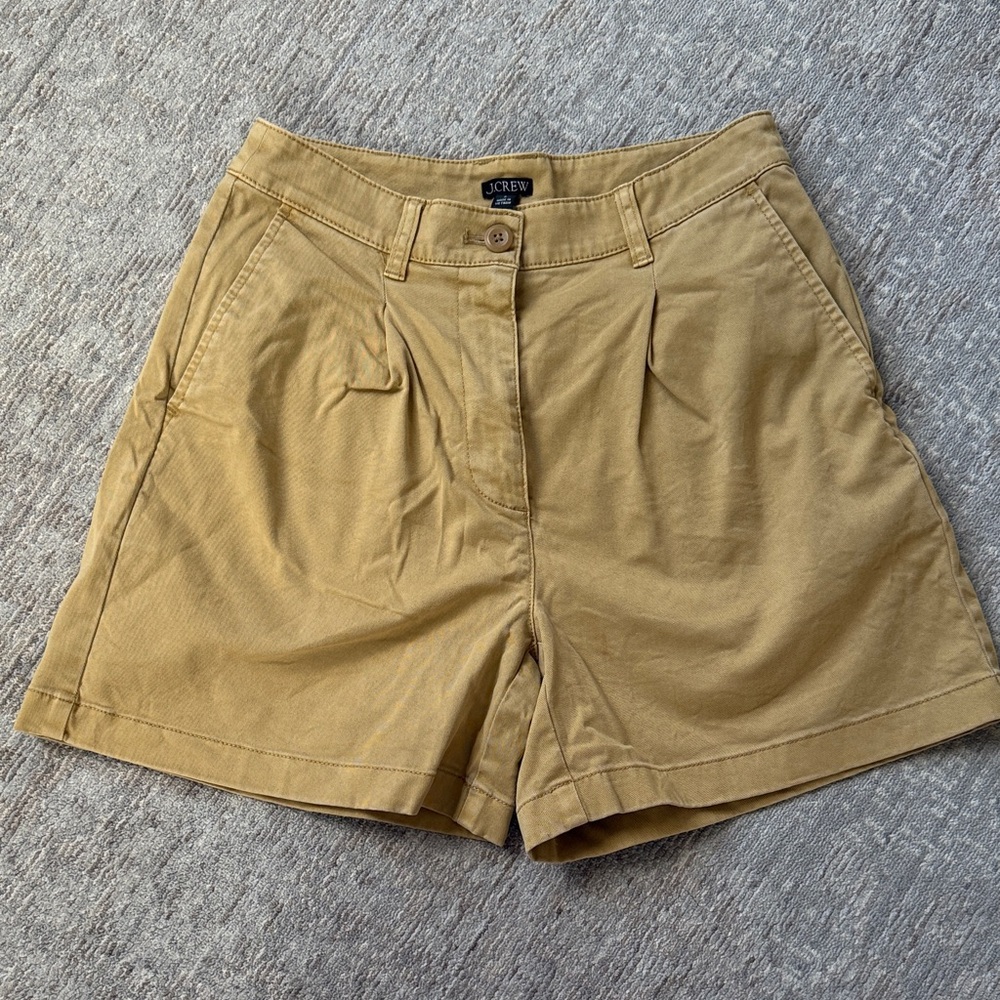 J.Crew Capeside Pleated Chino Short
